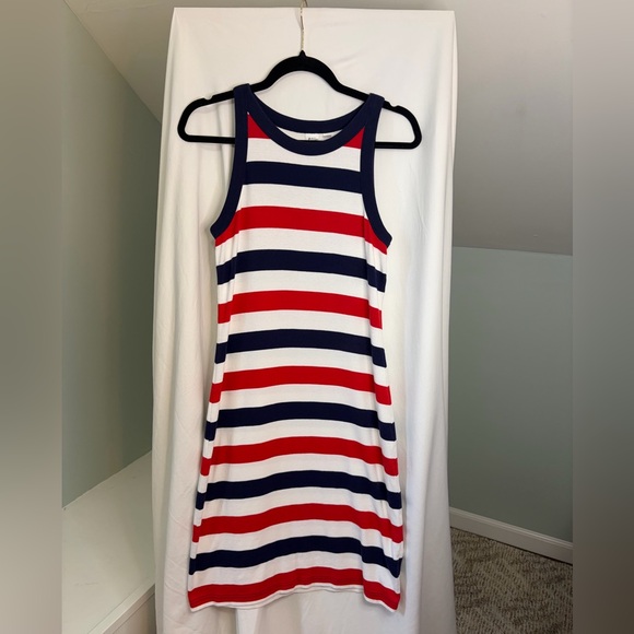 GAP Other - GAP Sleeveless Striped Dress - Red, Navy & White size small